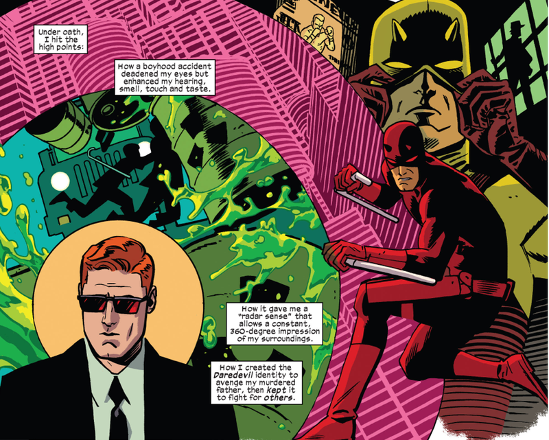 Illustration for article titled Daredevil #36 leaves NYC with a smile and a startling new status quo